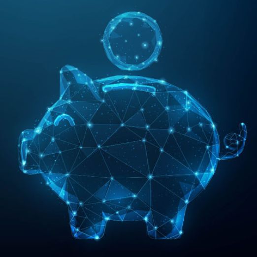 Symbolbild Sparschwein und Geld