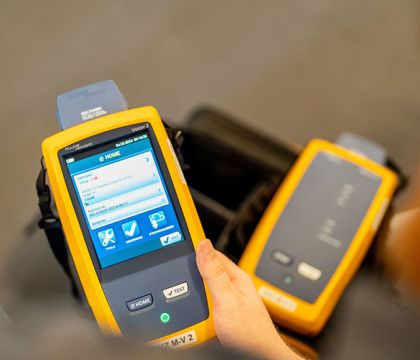 Messgeräte die für das Projekt LAN-I eingesetzt wurden
